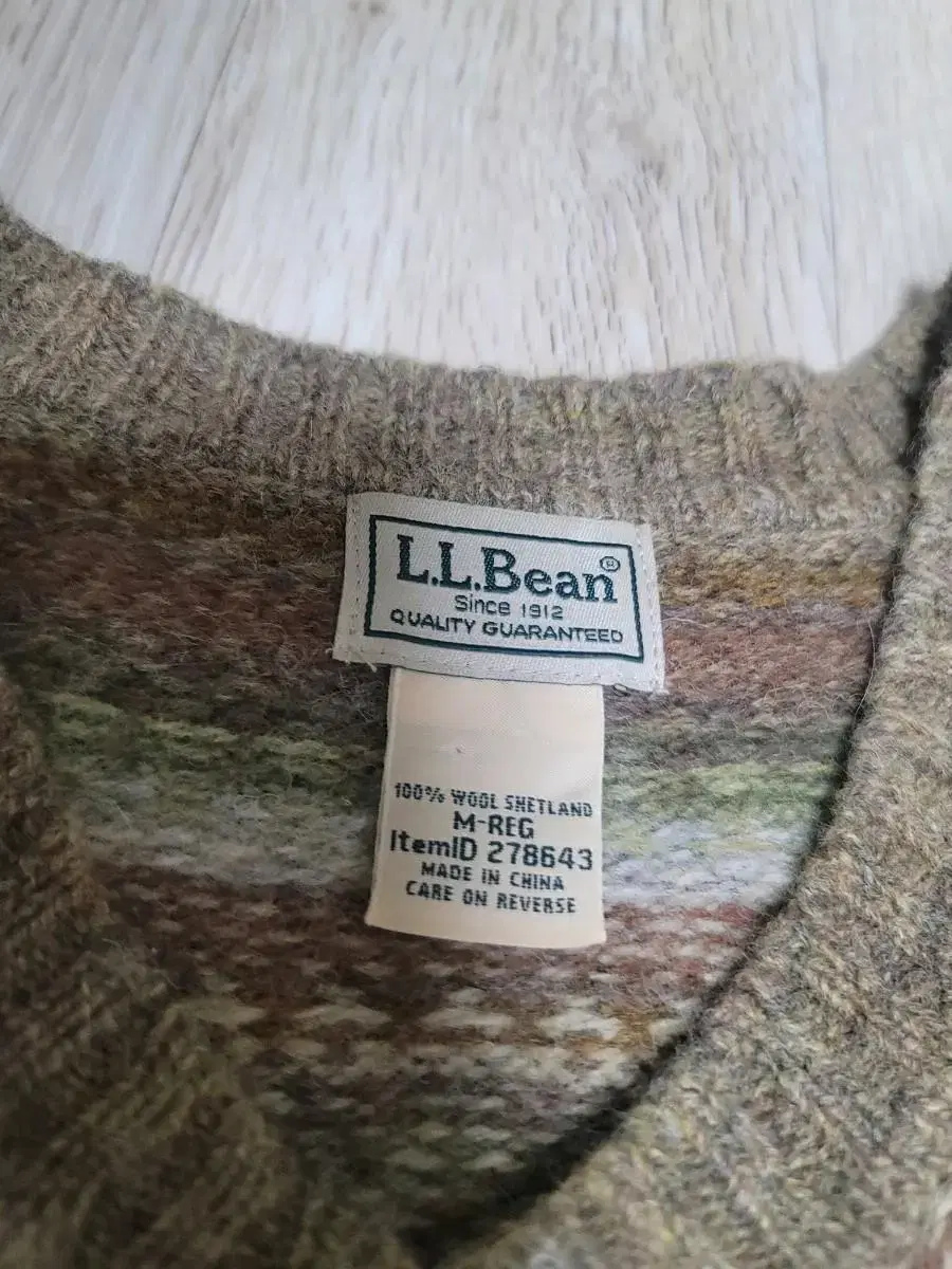 L.L.Bean 페어아일 스웨터 판매합니다.